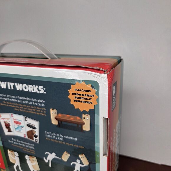 Throw Throw Burrito Extreme Outdoor Edition Card Game Party Exploding Kittens - Picture 5 of 5